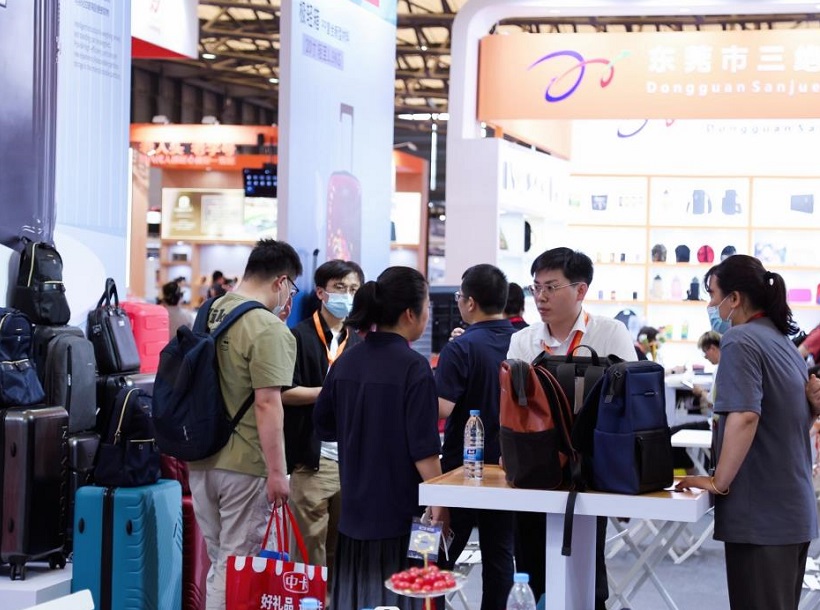 上海国际箱包展展会现场(现场盛况)6