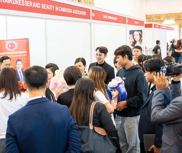 金边美容美发展展会现场(现场盛况)3