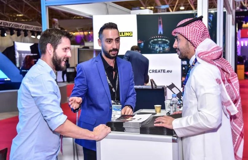 沙特灯光音响展现场图片6