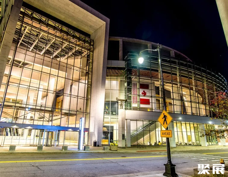 美国底特律科博会展中心实拍