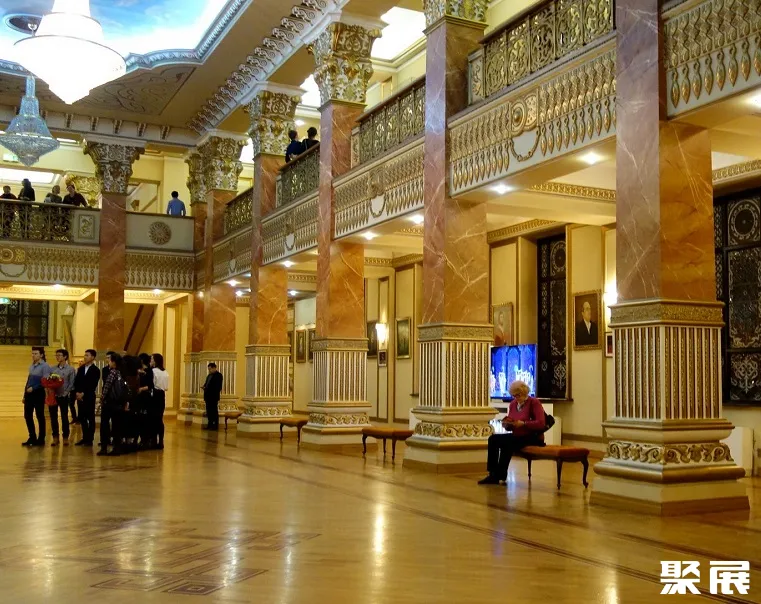 哈薩克斯坦阿拉木圖巴赫奇薩雷宴會廳展館圖