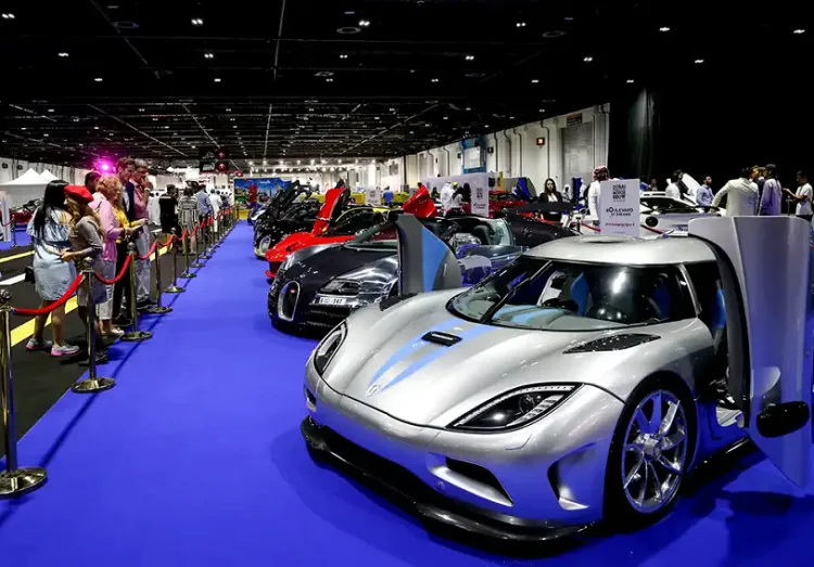 中东阿布扎比汽车、摩托车展览会