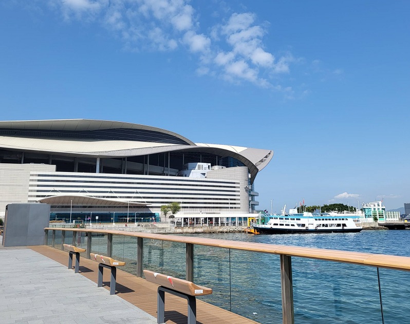 香港会议展览中心实拍图