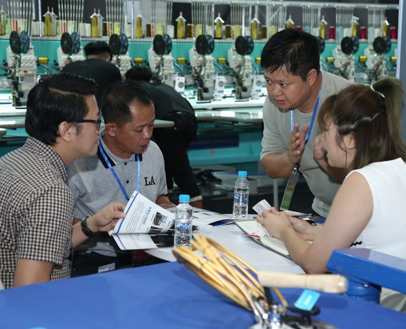 缅甸纺织展现场图片4