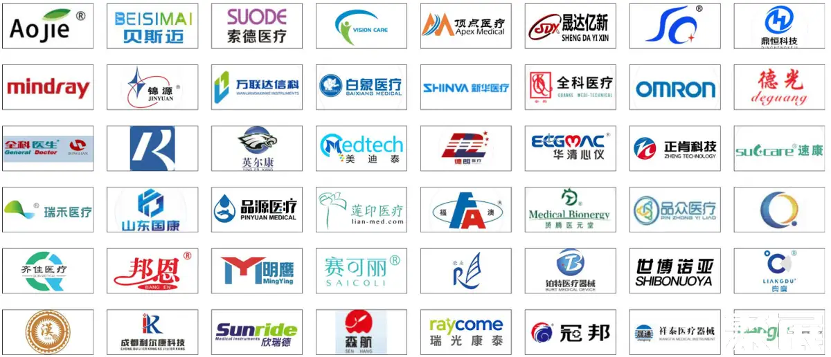 成都医疗器械展览会-成都医博会知名展商1