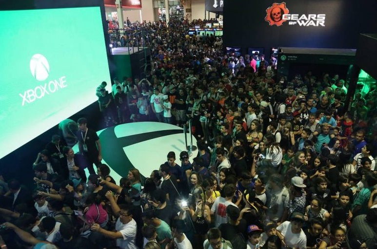 圣保罗游戏展展会现场(现场盛况)3