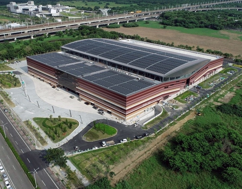 台湾大台南会展中心实拍