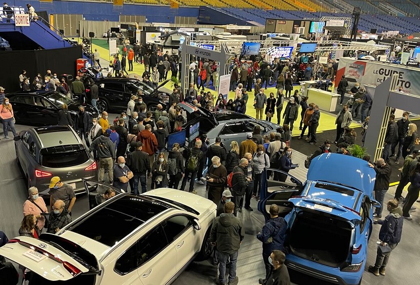 温哥华电动车展现场图片3