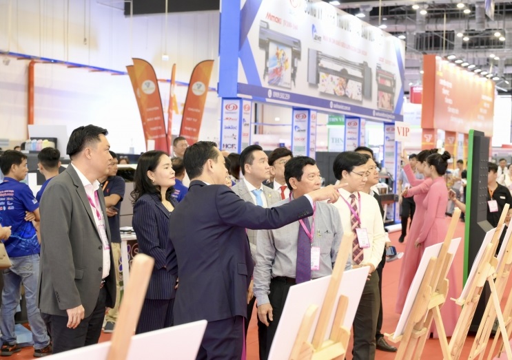 越南河内广告标识展展会现场(现场盛况)4