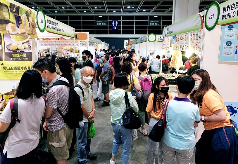 香港素食展展会现场(现场盛况)2