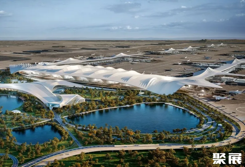 阿联酋迪拜国际机场会展中心实拍图