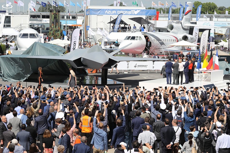 法国航空展展会现场(现场盛况)2