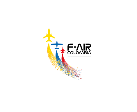 F-Air Colombia exhibition logo