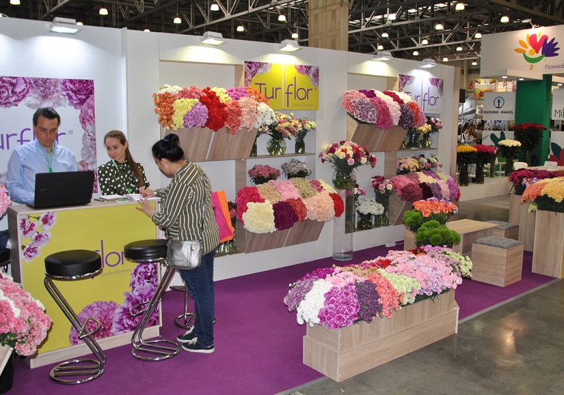 俄罗斯花卉园艺展现场图片8