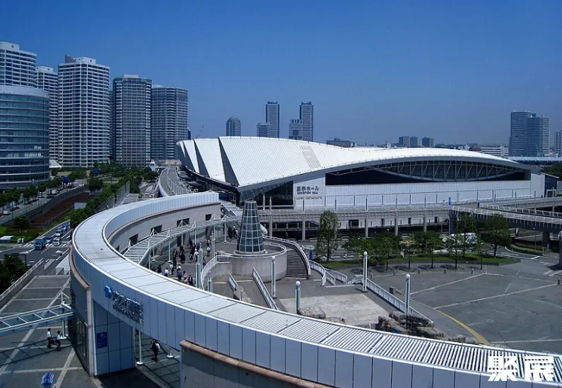 日本横滨国际平和会展中心实拍图