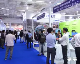 印度无人机展展会现场(现场盛况)4