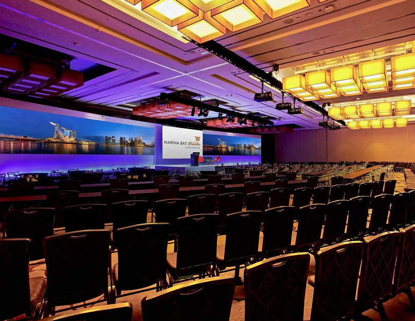 新加坡金沙会展中心实景图