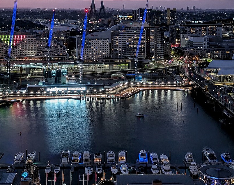 澳大利亚悉尼达令港实景