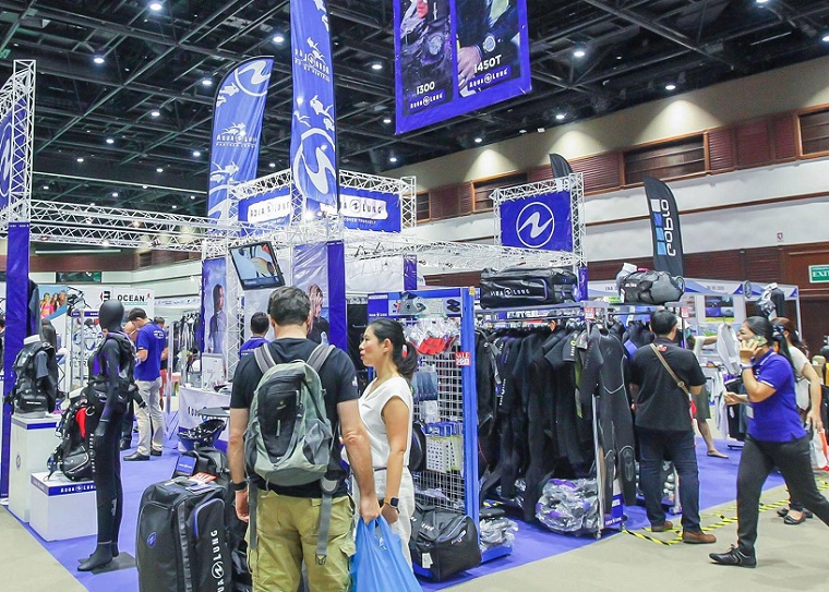 泰国潜水展现场图片3