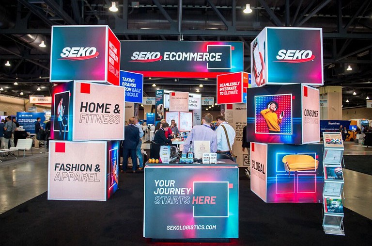 美国快递展现场图片5