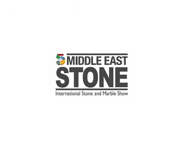 Middle east stone exhibition logo
