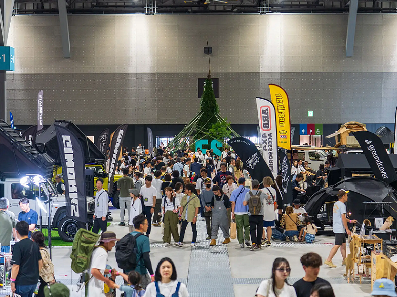 日本户外用品展展会现场(现场盛况)1