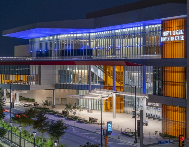 美國圣安東尼奧國際會展中心實拍