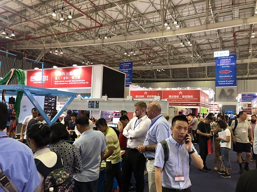 越南鞋材鞋机展展会现场(现场盛况)1