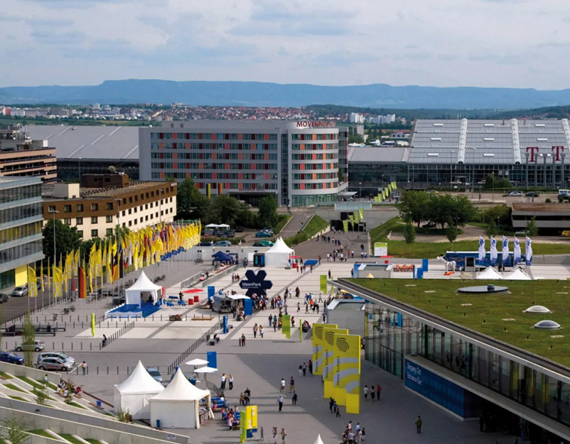 德国新斯图加特展览中心实拍图