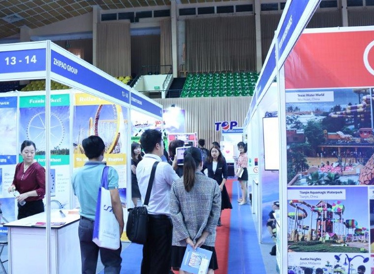 越南游乐设备展现场图片3