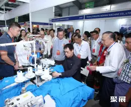 仰光纺织服装展展会现场(现场盛况)1