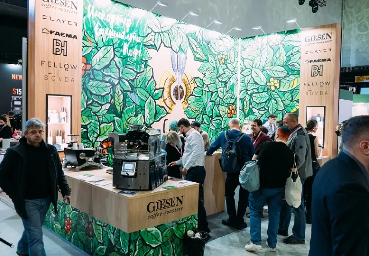 俄罗斯莫斯科咖啡和茶展览会