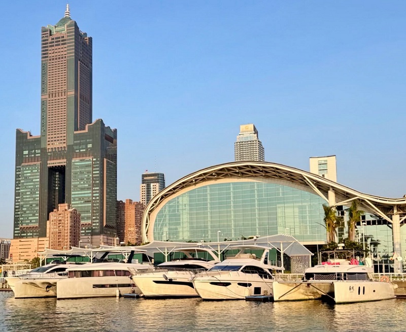 Kaixin No. 22 Marina in Kaohsiung, Taiwan