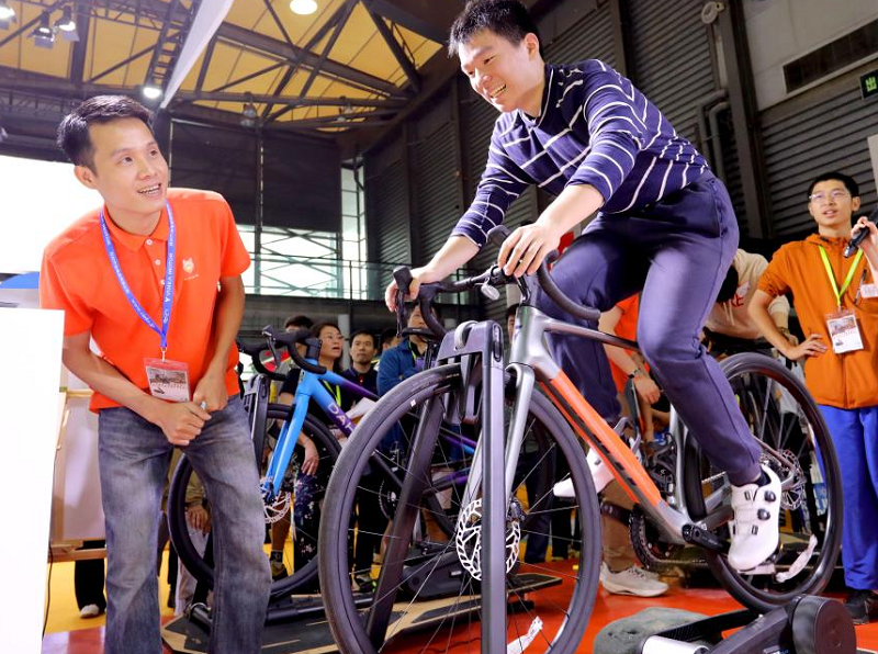 深圳自行車展展會現場(現場盛況)4