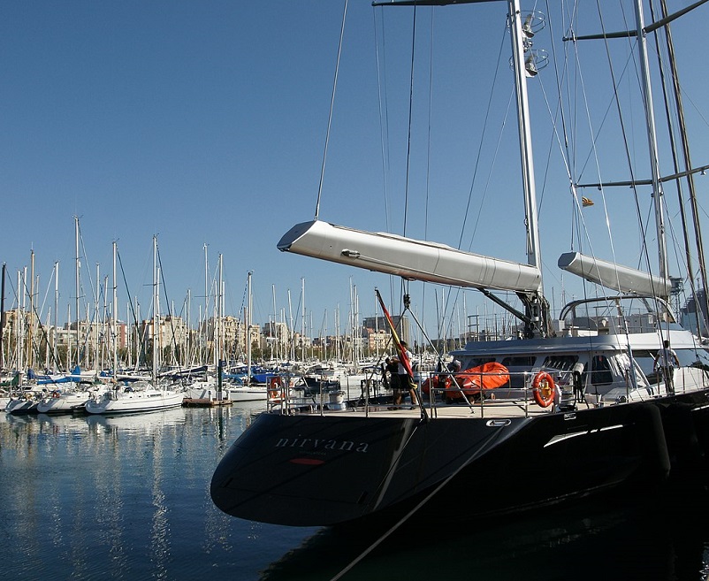 西班牙巴塞罗那维尔港