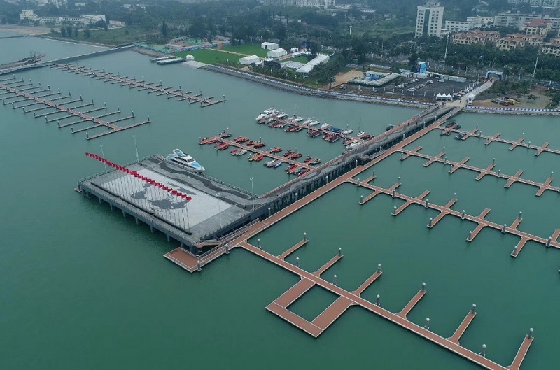 海口市国家帆船基地公共码头展馆图