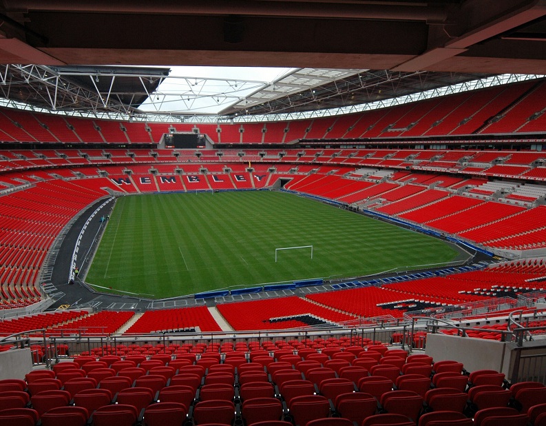 英國倫敦溫布利球場實(shí)拍圖