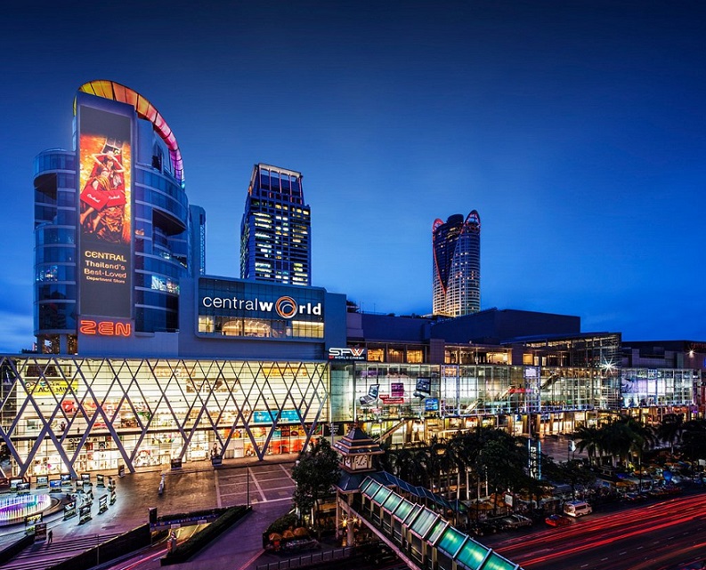 泰国曼谷尚泰世界购物中心展馆图