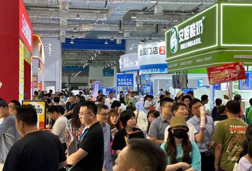 北京餐饮连锁加盟展展会现场(现场盛况)1