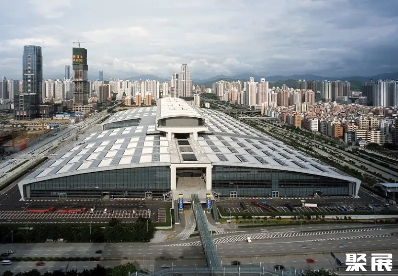 深圳福田会展中心实景图