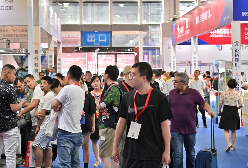 温州鞋机展展会现场(现场盛况)2