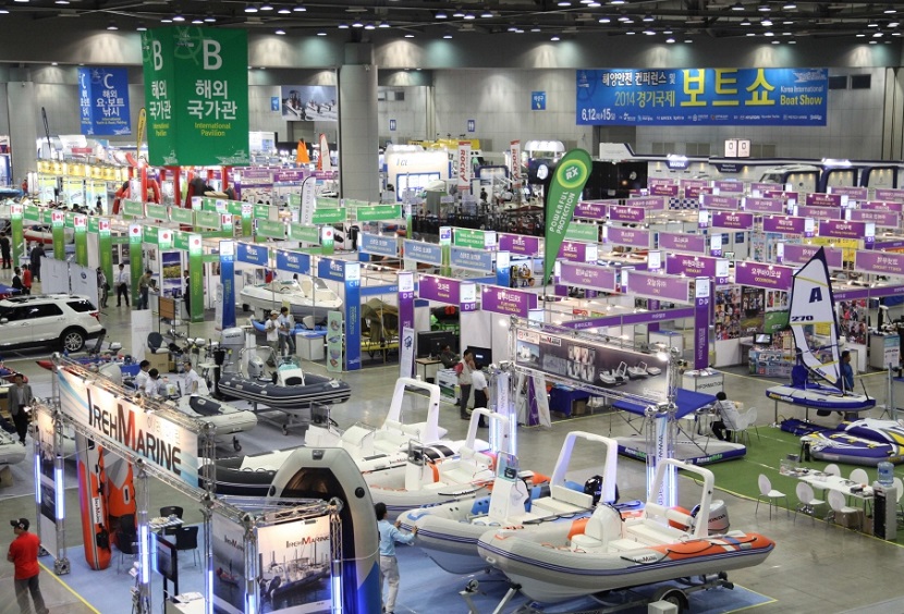 韩国游艇展现场图片3