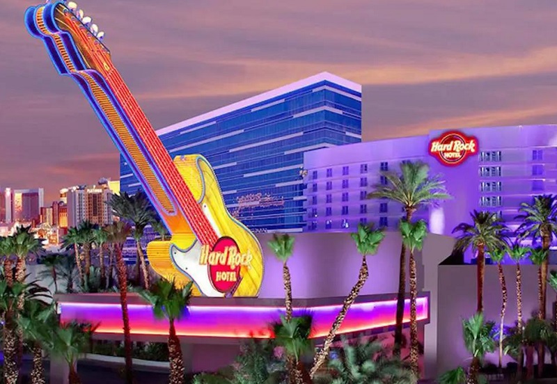 The Hard Rock Hotel in Las Vegas