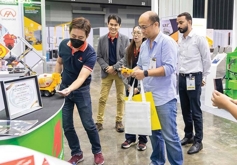 泰国工程机械展现场图片5