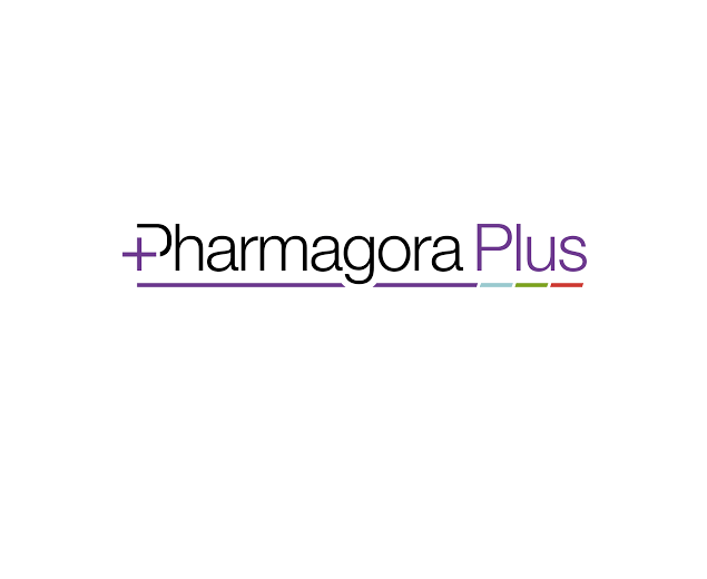 Pharmagora Plus exhibition logo