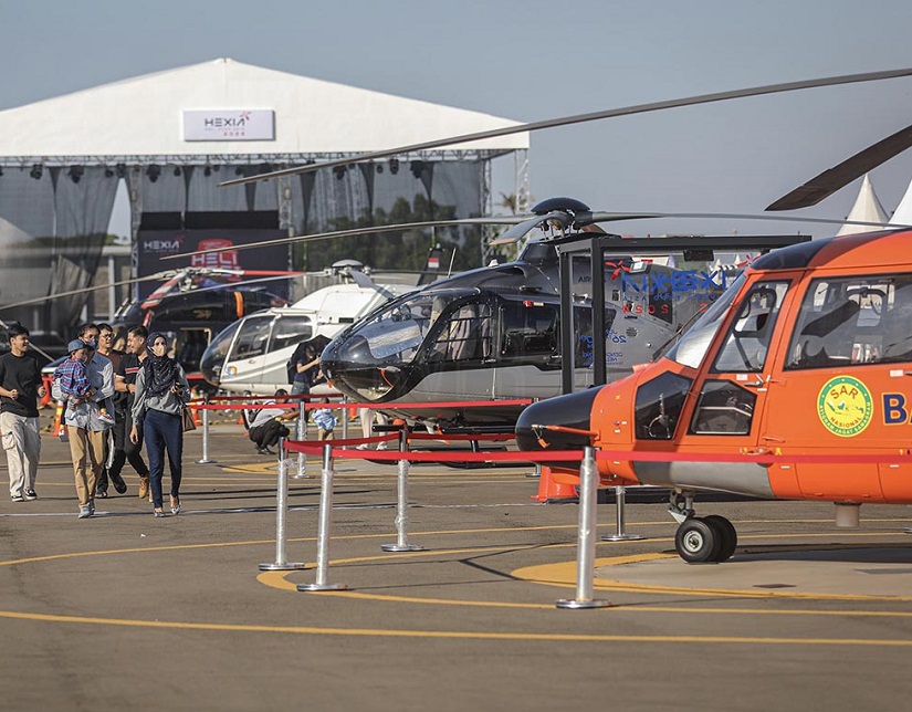 印尼直升机展现场图片1