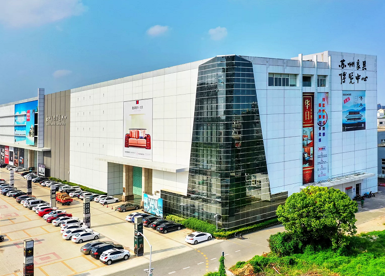 中国蠡口家具市场实拍图