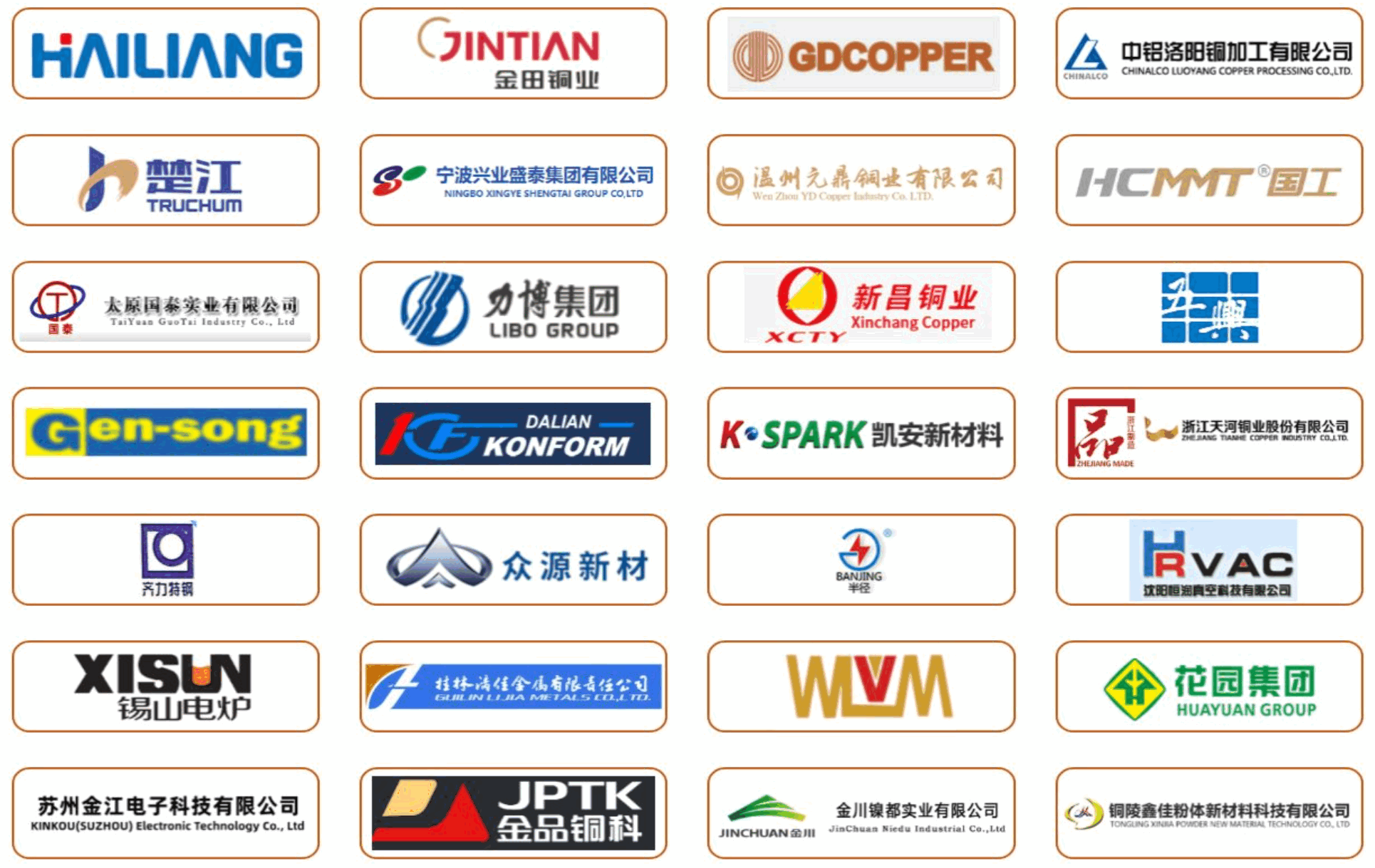 上海國際工業材料展覽會· 銅知名展商1