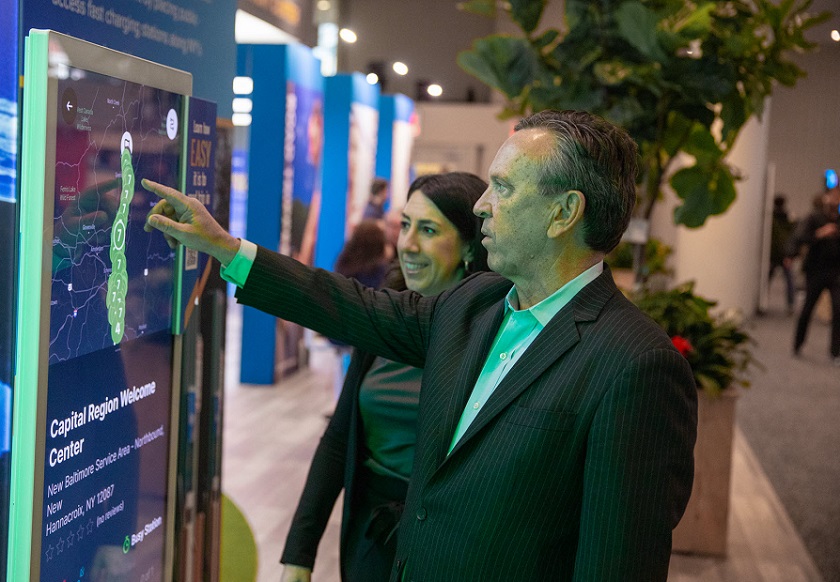 美国电动车展展会现场(现场盛况)5