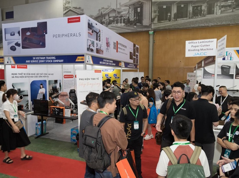 越南办公设备展展会现场(现场盛况)3